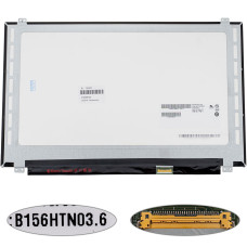 Матрица 15.6" B156HTN03.6 (1920*1080, 30pin(eDP), LED, SLIM(вертикальные ушки), матовая, разъем справа внизу) для ноутбука