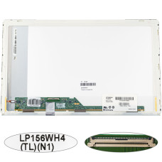 Матрица 15.6" LP156WH4-TLN1 (1366*768, 40pin LED, NORMAL, глянцевая, разъем слева внизу) для ноутбука (renew)