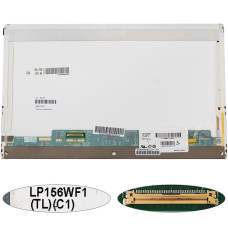 Матрица 15.6" LP156WF1-TLC1 (1920*1080, 40pin, LED, NORMAL, матовая, разъем слева внизу) для ноутбука (renew)