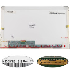 Матрица 15.6" N156BGE-E11 (1366*768, 30pin(eDP) LED, NORMAL, матовая, разъем слева вниз) для ноутбука (renew)