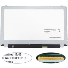 Матрица 15.6" B156XTT01.0 touch (1366*768, 40pin, LED, SLIM(вертикальные ушки), глянцевая, разъем справа внизу) для ноутбука