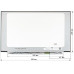 Матрица 15.6" N156HCA-EAB (1920*1080, 30pin(eDP, IPS), LED, SLIM(без планок и ушек), матовая, разъем справа внизу, ширина 350мм (narrow border)) для ноутбука