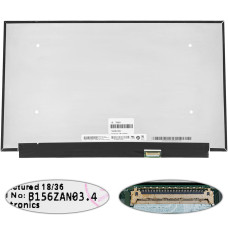 Матрица 15.6" B156ZAN03.4 (3840*2160, 40pin(eDP, IPS), LED, SLIM(без планок и ушек), матовая, разъем справа внизу) для ноутбука