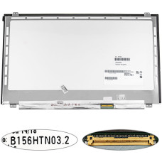 Матрица 15.6" B156HTN03.2 (1920*1080, 40pin, LED, SLIM(вертикальные ушки), глянец, разъем справа внизу) для ноутбука (renew)