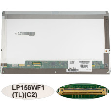 Матрица 15.6" LP156WF1-TLC2 (1920*1080, 40pin, LED, NORMAL, матовая, разъем слева внизу) для ноутбука (renew)