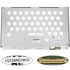 Матрица 15.6" LQ156M1JW31 (1920*1080, 30pin(eDP), LED, SLIM(без планок и ушек), матовая, разъем справа внизу) для ноутбука