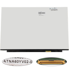 Матрица 16.0" ATNA60YV02-0 (3840*2400, 40pin(eDP, 550cd/m2, 100% DCI-P3, IPS), OLED, SLIM(без планок и ушек), глянец, разъем справа внизу) для ноутбука (renew)