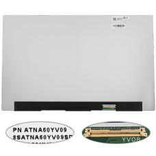 Матрица 16.0" ATNA60YV09-0 (3840*2400, 40pin(eDP, IPS, DCI-P3 100%), OLED, SLIM(без доп. панели), глянец, разъем справа внизу) для ноутбука