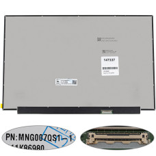 Матрица 16.0" MNG007QS1-1 (1920*1200, 30pin(eDP, IPS), LED, SLIM(без планок и ушек), матовая, разъем справа внизу) для ноутбука