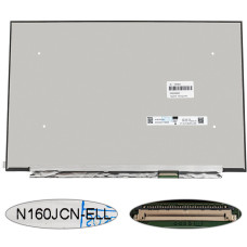 Матрица 16.0" N160JCN-ELL touch (1920*1200, 40pin(eDP, IPS), LED, SLIM(без планок и ушек), матовая, разъем справа внизу) для ноутбука