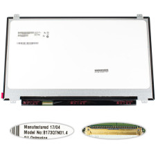 Матрица 17.3" B173QTN01.4 (2560*1440, 40pin(eDP, 120Hz), LED, SLIM(вертикальные ушки), матовая, разъем слева внизу) для ноутбука