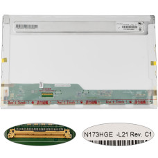 Матрица 17.3" N173HGE-L21 (1920*1080, 40pin, LED, NORMAL, глянец, разъем слева внизу) для ноутбука (renew)