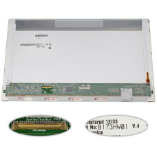 Матрица 17.3" B173HW01 V.4 (1920*1080, 40pin, LED, NORMAL, матовая, разъем слева внизу) для ноутбука (renew)