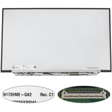 Матрица 17.3  N173HME-GA2 (1920*1080, 40pin(eDP, IPS, 480HZ, 300cd/m2, 100% sRGB), LED, SLIM(без планок и ушек), матовая, разъем справа внизу) для ноутбука