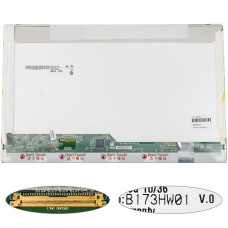 Матрица 17.3" B173HW01 V.0 (1920*1080, 40pin, LED, NORMAL, матовая, разъем слева внизу) для ноутбука (renew)