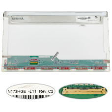 Матрица 17.3" N173HGE-L11 (1920*1080, 40pin, LED, NORMAL, матовая, разъем слева внизу) для ноутбука (renew)