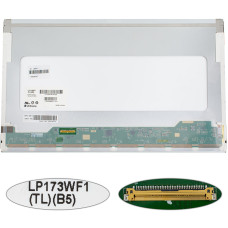 Матрица 17.3" LP173WF1-TLB5 (1920*1080, 40pin, LED NORMAL, матовая, разъем слева внизу) для ноутбука (renew)
