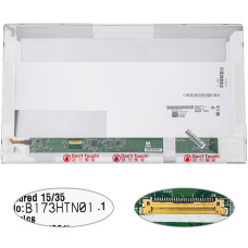 Матрица 17.3" B173HTN01.1 (1920*1080, 30pin, LED NORMAL, матовая, разъем слева внизу) для ноутбука (renew)