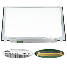 Матрица 17.3" N173HCE-G32 (1920*1080, 40pin(eDP, IPS (!!!), 120HZ, цвет 16.7M 99% sRGB), LED, SLIM(вертикальные ушки), матовая, разъем слева внизу) для ноутбука