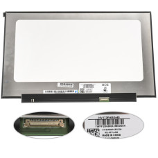 Матрица 17.3" NV173FHM-N49 (1920*1080, 30pin(eDP, IPS, 250 cd/m2, цветопередача 45%), LED, SLIM(без планок и ушек), матовая, разъем справа внизу) для ноутбука