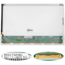 Матрица 17.3" HSD173PUW1 (1920*1080, 40pin, LED, NORMAL, матовая, разъем слева внизу) для ноутбука (renew)