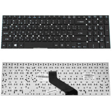 Клавиатура для ноутбука ACER (AS: 5755, 5830, E1-522, E1-532, E1-731, V3-551, V3-731) ukr, black, без фрейма