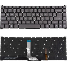 Клавиатура для ноутбука ACER (Predator PT314-51s ) rus, dark gray, без фрейма, подсветка клавиш (RGB)