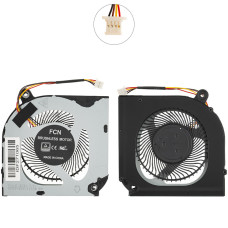 Вентилятор для ноутбука ACER NITRO 5 AN517-52, AN515-44, AN515-55, (CPU FAN), с КРЫШКОЙ, 4pin (OEM)