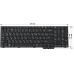 Клавиатура для ноутбука ACER (AS: 6530, 6930, 7000, 9300, TM: 5100, 7320, EX: 5235, 7220, eMachines E528), rus, black