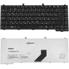 Клавіатура для ноутбуків Acer AS: 3100, 3690, 5100, 5515, 5610, 5630, 5650, 9110, 9120 / Extensa: 5200, 5510 — RU-розкладка, чорна