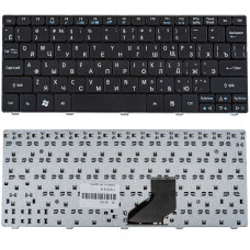 Клавиатура для ноутбука ACER (One: 521, 522, 532, 533, D255, D257, D260, D270, Happy, EM: 350, 355), rus, black
