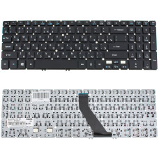 Клавиатура для ноутбука ACER (AS: M3-581, M5-581, V5-531, V5-551, V5-571 series) rus, black, без фрейма