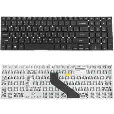 Клавиатура для ноутбука ACER (GW: NV55, PB: LK11, LV11, TS11, TV11, TV43) rus, black, без фрейма