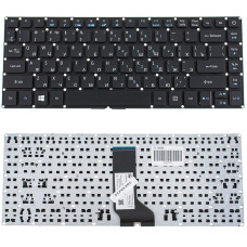 Клавиатура для ноутбука ACER (AS: E5-422, E5-473) rus, black, без фрейма