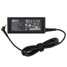 Блок питания для ноутбука ACER 19V, 3.42A, 65W, 3.0*1.0мм, S5 series, L-образный разъём, black, RECTANGULAR