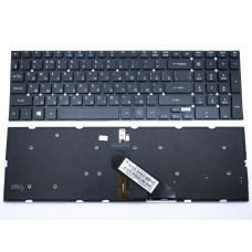 Клавиатура для ACER Aspire ES1-520, ES1-521, ES1-531, ES1-731 (RU black) с подсветкой
