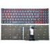 Клавіатура для ACER Nitro 5 AN515-54 AN515-55 AN515-43 AN515-45 An517-51 An715-51 AN517-52 N18C3 N18C4 (RU Black без рамки з RED підсвіткою) оригінал