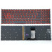Клавиатура для ACER Nitro 5 Spin NP515-51-86CX, NP515-51-85CS, NP515-51-80XS, NP515-51-56dl, NP515-51-58vp (RU Black с RED подсветкой)