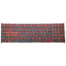Клавиатура для ACER Nitro 5 Spin NP515-51-86CX, NP515-51-85CS, NP515-51-80XS, NP515-51-56dl, NP515-51-58vp (RU Black с RED подсветкой)