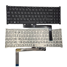 Клавіатура для ноутбуків ACER Aspire A315-59, A315-59G, A515-57, A515-57G, A715-51G, A715-76 — чорна RU, без рамки