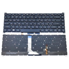 Клавиатура для ACER Predator Triton 300SE PT516-51s-71Q2 PT516-51s-75WM (RU Black с подсветкой)