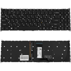 Клавиатура для ноутбука ACER (SW: SF315-51) rus, black, без фрейма, подсветка клавиш (ОРИГИНАЛ)