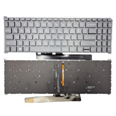 Клавіатура для ACER Aspire A315-510P, A515-48, A515-58, A715-52 A715-78 , Nitro V15 ANV15-41, ANV15-51, N23H4, N22Q23, N23C3 (RU Gray з підсвіткою)