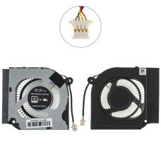 Оригинальный вентилятор для ноутбука ACER NITRO 5 AN517-52, AN515-44, AN515-55, (CPU FAN), с КРЫШКОЙ, 4pin (23.Q7KN2.001) (Кулер)