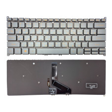 Клавіатура для ACER Swift 3 SF314-42 SF314-41 SF314-52 SF314-53 SF314-57 SF314-57G SF314-59 Swift 5 SF514-52 SF514-52T SF514-54G SF514-54T (RU Gray з підсвіткою)