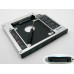 Кишеня SATA 12.7mm для SSD 2.5". оптібей (optibay), Second HDD, caddy адаптер для встановлення жорсткого диску у відсік DVD-RW приводу
