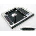 Кишеня SATA 9.5mm для SSD 2.5". оптібей (optibay), Second HDD, caddy адаптер для встановлення жорсткого диску у відсік DVD-RW приводу