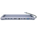 USB-C (Type-C) док станція - підставка для розширення портів ноутбука. USB 3.0 -3шт, SD, MicroSD, LAN, MiniDP, HDMI, VGA, Audio 3.5mm