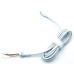 DC кабель (Type-C, USB-C) для блоку живлення (30W, 45W, 65W, 87W, 90W) 5-проводів, 1.2m White. від блока живлення до ноутбука