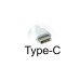 Блок живлення Type-C 87W для Apple, Asus, Acer, HP, Dell, Lenovo, Samsung, Xiaomi. квадратний білий